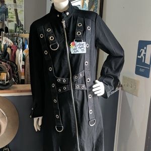 Vintage hot topic long gothic coat
